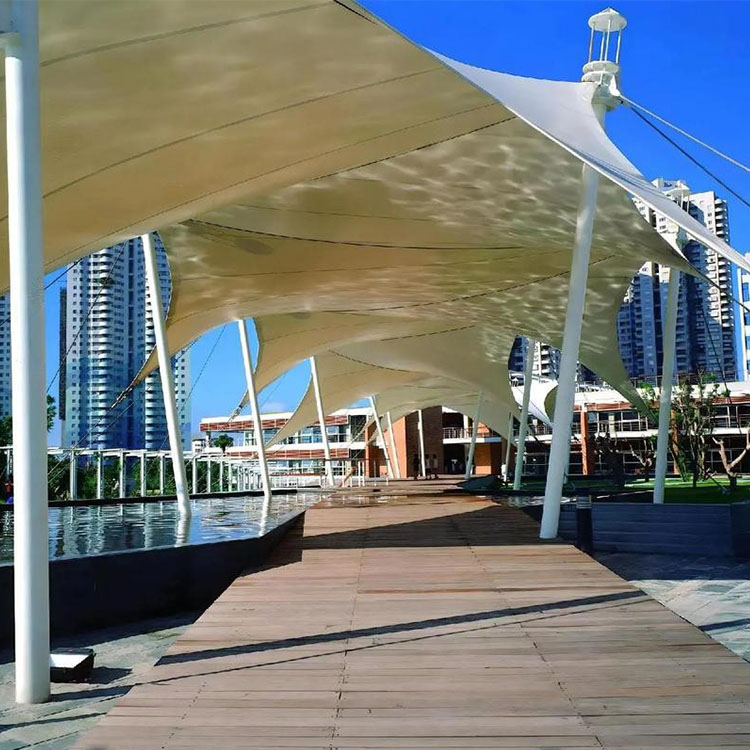 穆棱市膜结构景观棚