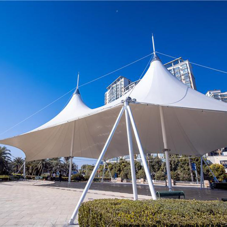 穆棱市膜结构景观棚