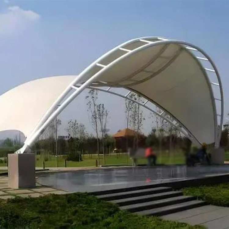 穆棱市膜结构景观棚