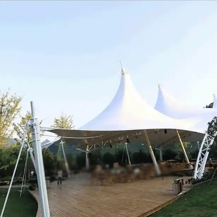 穆棱市膜结构景观棚