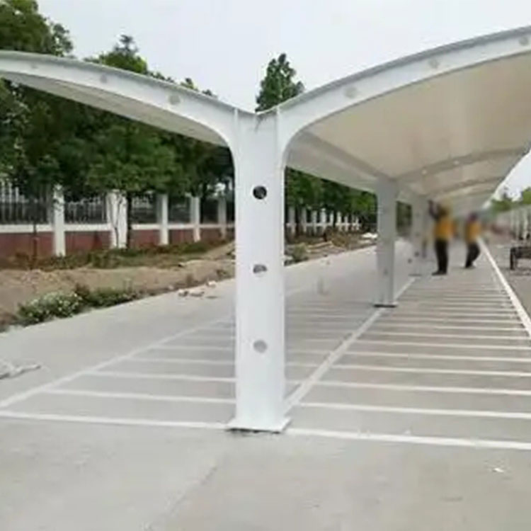 穆棱市膜结构电动车棚