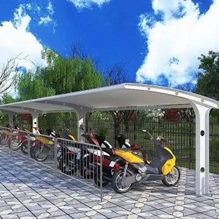 穆棱市膜结构电动车棚